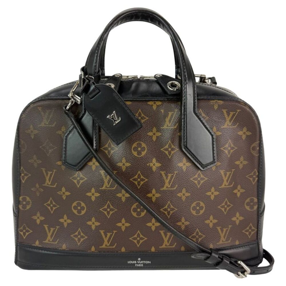 Louis Vuitton Dora Monogram MM Noir Shoulder Hand Bag